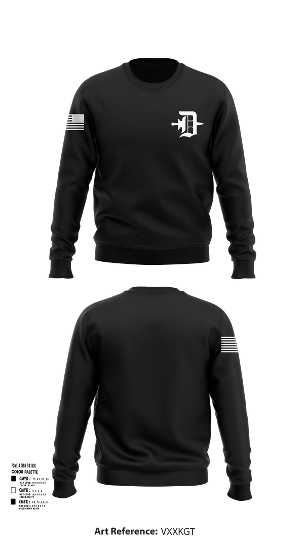 Crew Neck Sweatshirt, Livonia North Recruiting Station, , Teamtime, Team time, sublimation, custom sports apparel, team uniforms, spirit wear, spiritwear, sports uniforms, custom shirts, team store, custom team store, fundraiser sports, apparel fundraiser