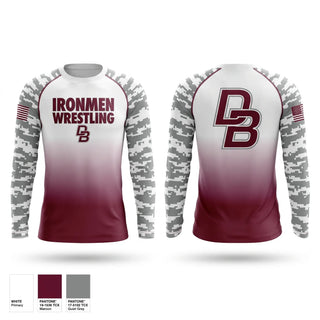 Long Sleeve Performance Shirt, Ironmen, Wrestling, Teamtime, Team time, sublimation, custom sports apparel, team uniforms, spirit wear, spiritwear, sports uniforms, custom shirts, team store, custom team store, fundraiser sports, apparel fundraiser