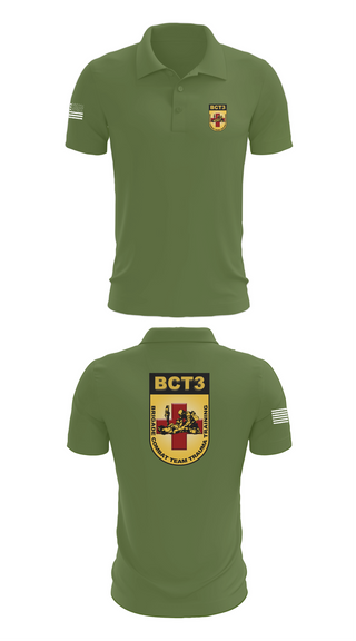 Short Sleeve Performance Polo, BCT3, Army, Teamtime, Team time, sublimation, custom sports apparel, team uniforms, spirit wear, spiritwear, sports uniforms, custom shirts, team store, custom team store, fundraiser sports, apparel fundraiser