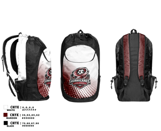 Gear Bag, Hurricanes, Men's Soccer, Teamtime, Team time, sublimation, custom sports apparel, team uniforms, spirit wear, spiritwear, sports uniforms, custom shirts, team store, custom team store, fundraiser sports, apparel fundraiser