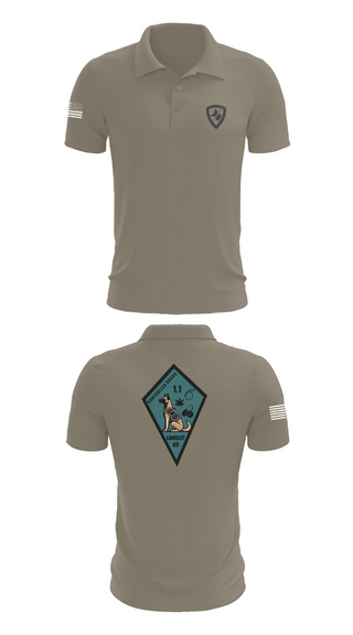 Short Sleeve Performance Polo, 633 SFS K9, Air Force, Teamtime, Team time, sublimation, custom sports apparel, team uniforms, spirit wear, spiritwear, sports uniforms, custom shirts, team store, custom team store, fundraiser sports, apparel fundraiser