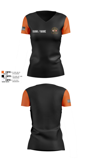 Womens Short Sleeve Vneck Shirt, 25H TTSB, Army, Teamtime, Team time, sublimation, custom sports apparel, team uniforms, spirit wear, spiritwear, sports uniforms, custom shirts, team store, custom team store, fundraiser sports, apparel fundraiser