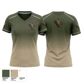 Womens Short Sleeve Vneck Shirt, Faith family footbal, , Teamtime, Team time, sublimation, custom sports apparel, team uniforms, spirit wear, spiritwear, sports uniforms, custom shirts, team store, custom team store, fundraiser sports, apparel fundraiser
