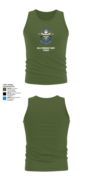 Tank Top, Kilo Strongest Most Feared, , Teamtime, Team time, sublimation, custom sports apparel, team uniforms, spirit wear, spiritwear, sports uniforms, custom shirts, team store, custom team store, fundraiser sports, apparel fundraiser