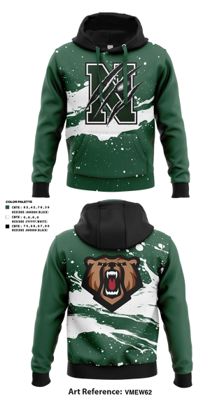 Hoodie, Norwalk Bears, , Teamtime, Team time, sublimation, custom sports apparel, team uniforms, spirit wear, spiritwear, sports uniforms, custom shirts, team store, custom team store, fundraiser sports, apparel fundraiser