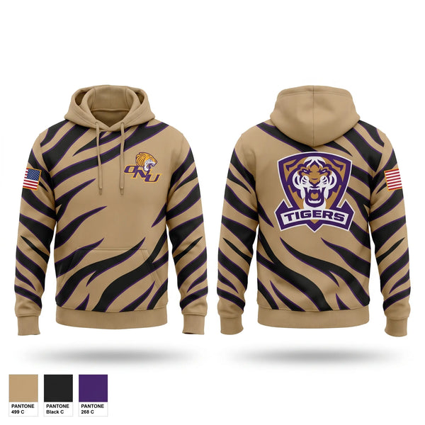 Hoodie, Olivet Nazarene University, Army, Teamtime, Team time, sublimation, custom sports apparel, team uniforms, spirit wear, spiritwear, sports uniforms, custom shirts, team store, custom team store, fundraiser sports, apparel fundraiser