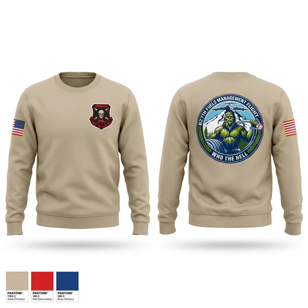 Crew Neck Sweatshirt, POL, Air Force, Teamtime, Team time, sublimation, custom sports apparel, team uniforms, spirit wear, spiritwear, sports uniforms, custom shirts, team store, custom team store, fundraiser sports, apparel fundraiser