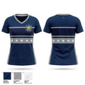 Eau Claire Police Department Women's Short Sleeve V-neck Shirt - 1