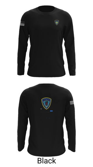 Long Sleeve Performance Shirt, Port Authority Police, , Teamtime, Team time, sublimation, custom sports apparel, team uniforms, spirit wear, spiritwear, sports uniforms, custom shirts, team store, custom team store, fundraiser sports, apparel fundraiser