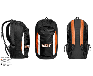 Gear Bag, Hudson Heat, Men's Basketball, Teamtime, Team time, sublimation, custom sports apparel, team uniforms, spirit wear, spiritwear, sports uniforms, custom shirts, team store, custom team store, fundraiser sports, apparel fundraiser