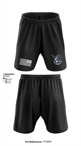 Athletic Shorts With Pockets, 2nd Flt Platoon, B/101 Avn Regt, 101st ABN DIV, , Teamtime, Team time, sublimation, custom sports apparel, team uniforms, spirit wear, spiritwear, sports uniforms, custom shirts, team store, custom team store, fundraiser sports, apparel fundraiser