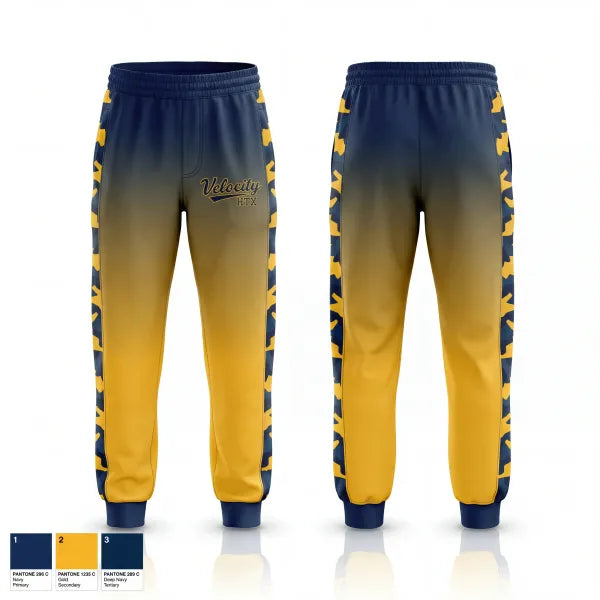 Sweatpants, Velocity HTX, Softball, Teamtime, Team time, sublimation, custom sports apparel, team uniforms, spirit wear, spiritwear, sports uniforms, custom shirts, team store, custom team store, fundraiser sports, apparel fundraiser
