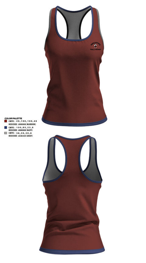 Tank Top, New Oxford Field Hockey, Field Hockey, Teamtime, Team time, sublimation, custom sports apparel, team uniforms, spirit wear, spiritwear, sports uniforms, custom shirts, team store, custom team store, fundraiser sports, apparel fundraiser