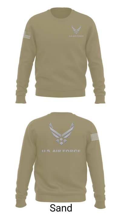USAF Volunteer 95429734 Crew Neck Sweatshirt - 85