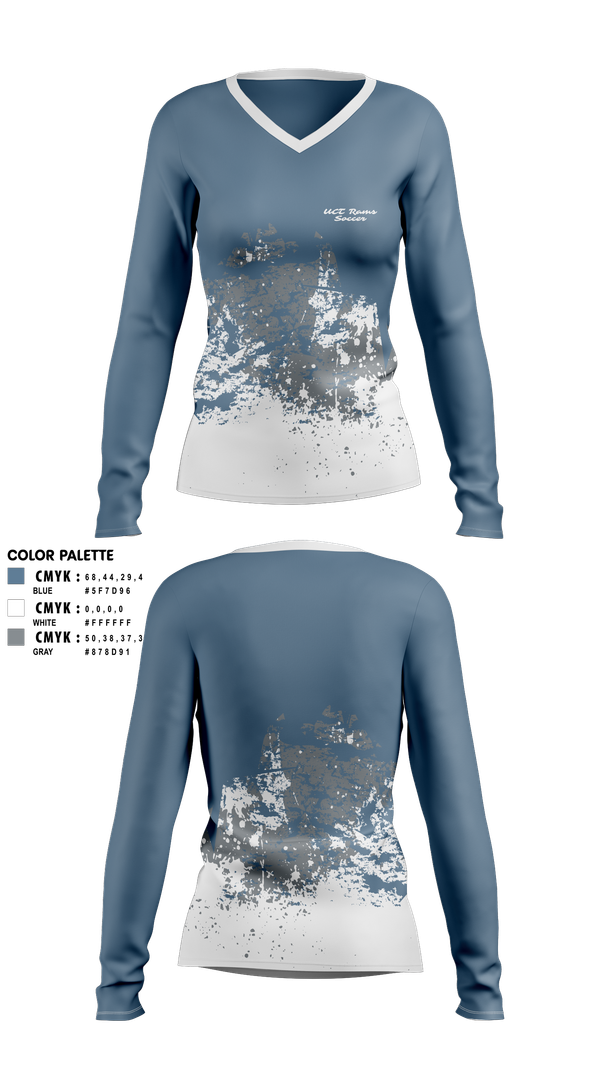 Long Sleeve Performance Shirt, UCT Rams, Men's Soccer, Teamtime, Team time, sublimation, custom sports apparel, team uniforms, spirit wear, spiritwear, sports uniforms, custom shirts, team store, custom team store, fundraiser sports, apparel fundraiser