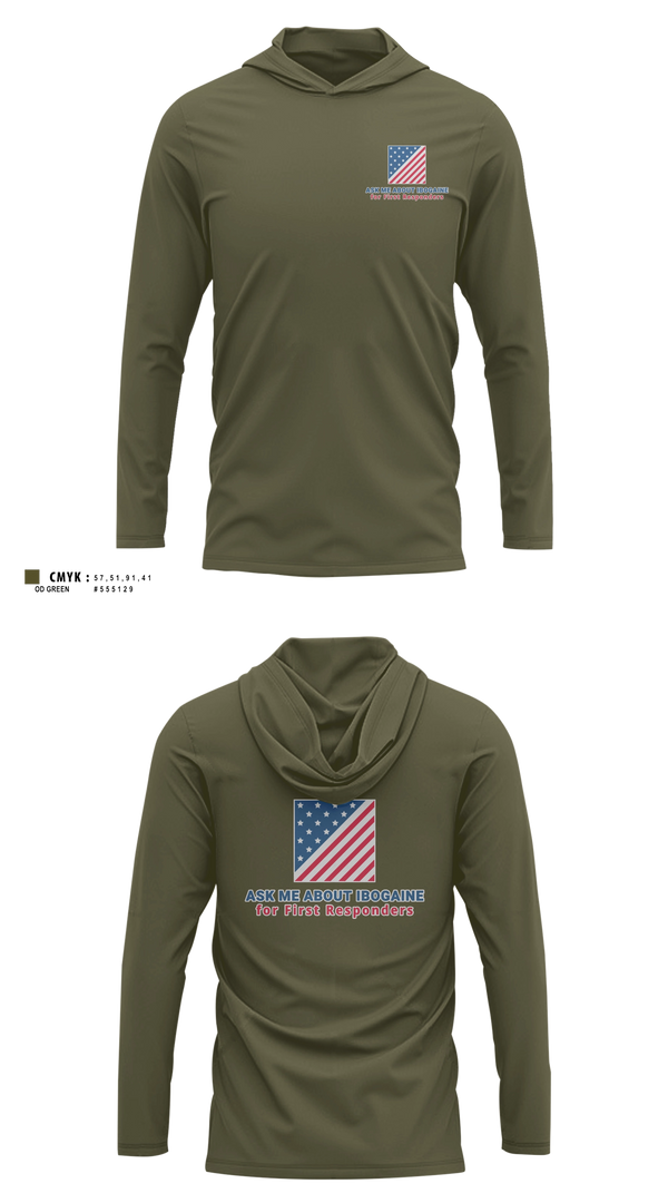 Long Sleeve Performance Shirt with hood, 343, Police, Teamtime, Team time, sublimation, custom sports apparel, team uniforms, spirit wear, spiritwear, sports uniforms, custom shirts, team store, custom team store, fundraiser sports, apparel fundraiser