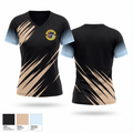 Universal Wrestling alliance  Women's Short Sleeve V-neck Shirt - 1