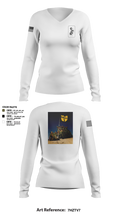 Hole Diggers 54913619 Women's Long Sleeve V-neck Shirt - 2