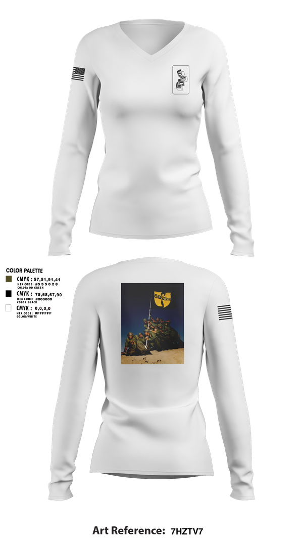 Womens Long Sleeve Vneck Shirt, Hole Diggers, , Teamtime, Team time, sublimation, custom sports apparel, team uniforms, spirit wear, spiritwear, sports uniforms, custom shirts, team store, custom team store, fundraiser sports, apparel fundraiser