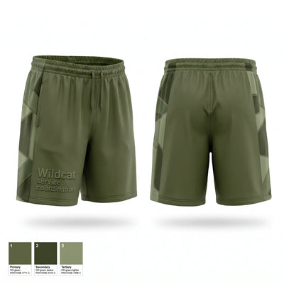 Wildcat service coordination Athletic Shorts With Pockets - 1