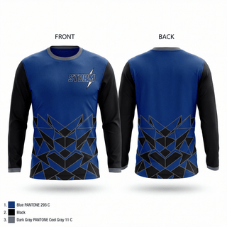 Long Sleeve Performance Shirt, West Georgia Storm, Softball, Teamtime, Team time, sublimation, custom sports apparel, team uniforms, spirit wear, spiritwear, sports uniforms, custom shirts, team store, custom team store, fundraiser sports, apparel fundraiser