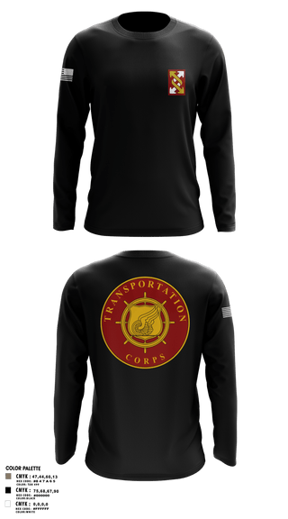 Long Sleeve Performance Polo, 993rd Transportation Company, Army, Teamtime, Team time, sublimation, custom sports apparel, team uniforms, spirit wear, spiritwear, sports uniforms, custom shirts, team store, custom team store, fundraiser sports, apparel fundraiser