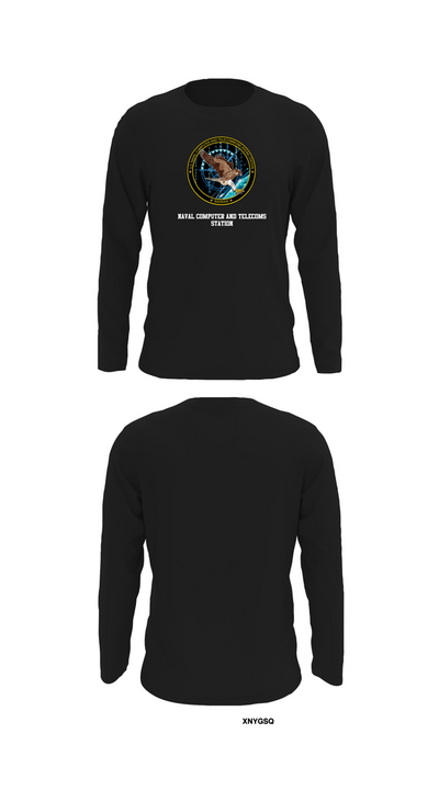 Naval Computer and Telecoms Station 86798210 Long Sleeve Performance Shirt 31