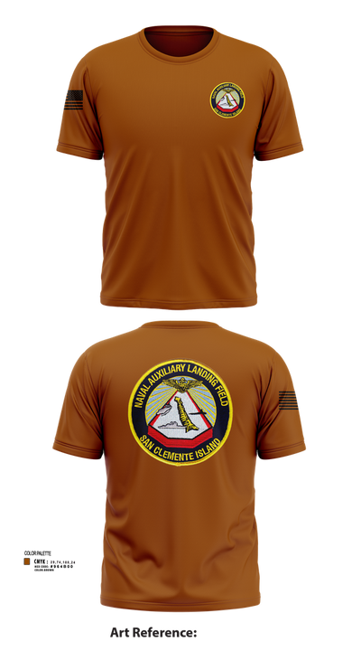 NAVAL AUXILIARY LANDING FIELD SAN CLEMENTE ISLAND 84948296 Short Sleeve Performance Shirt - 102