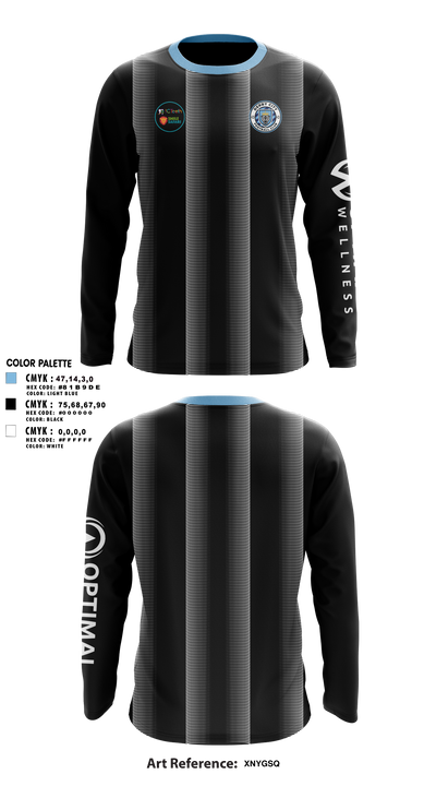 Derby City FC 12420968 Long Sleeve Performance Shirt 7