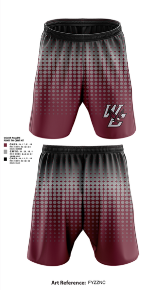 Athletic Shorts With Pockets, West Carroll, , Teamtime, Team time, sublimation, custom sports apparel, team uniforms, spirit wear, spiritwear, sports uniforms, custom shirts, team store, custom team store, fundraiser sports, apparel fundraiser