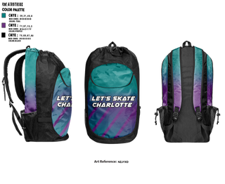 Gear Bag, Let’s Skate Charlotte, Cross Country, Teamtime, Team time, sublimation, custom sports apparel, team uniforms, spirit wear, spiritwear, sports uniforms, custom shirts, team store, custom team store, fundraiser sports, apparel fundraiser