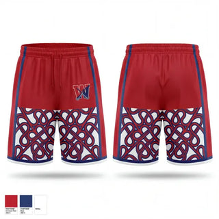Athletic Shorts With Pockets, Wall High School Field Hockey, Field Hockey, Teamtime, Team time, sublimation, custom sports apparel, team uniforms, spirit wear, spiritwear, sports uniforms, custom shirts, team store, custom team store, fundraiser sports, apparel fundraiser
