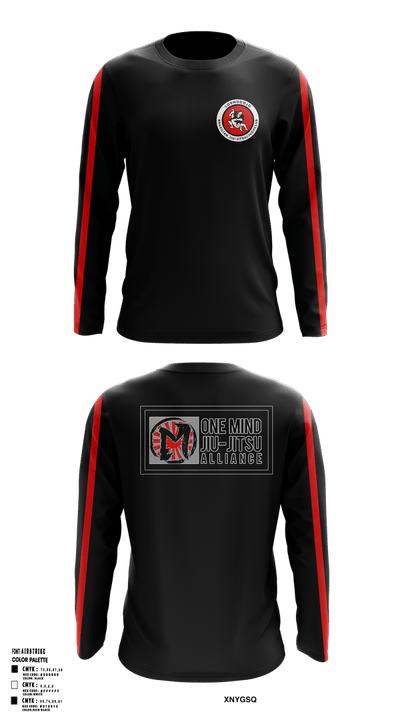 Los Mo Dojo Brazilian jiujitsu judo club 9541141 Long Sleeve Performance Shirt 1