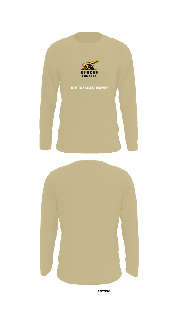 Long Sleeve Performance Shirt, NJROTC Apache Company, , Teamtime, Team time, sublimation, custom sports apparel, team uniforms, spirit wear, spiritwear, sports uniforms, custom shirts, team store, custom team store, fundraiser sports, apparel fundraiser