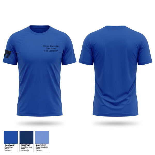 Short Sleeve Performance Shirt, Eldred Township Volunteer Fire Company, Fire Department, Teamtime, Team time, sublimation, custom sports apparel, team uniforms, spirit wear, spiritwear, sports uniforms, custom shirts, team store, custom team store, fundraiser sports, apparel fundraiser