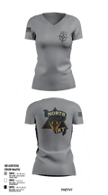 NIRT 4083324 Women's Short Sleeve V-neck Shirt - 25