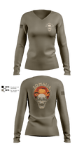 CJTF-HOA 54156011 Women's Long Sleeve V-neck Shirt - 5