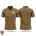 1/109th Infantry Mortars Short Sleeve Performance Polo - 1