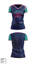 Dynamite 21810659 Women's Short Sleeve V-neck Shirt - 3 (1)