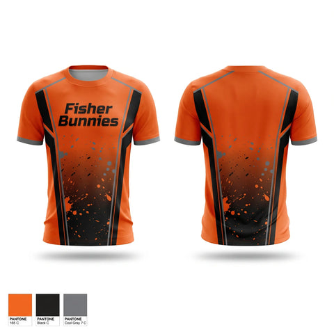 Short Sleeve Performance Shirt, Fisher Bunnies, Cross Country, Teamtime, Team time, sublimation, custom sports apparel, team uniforms, spirit wear, spiritwear, sports uniforms, custom shirts, team store, custom team store, fundraiser sports, apparel fundraiser