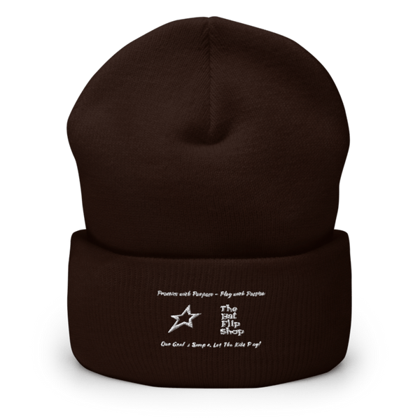 Bat Flip Shop LLC 9021070 Cuffed Beanie | Yupoong 1501KC