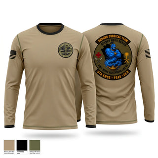 Long Sleeve Performance Shirt, 111th Ground Surgical Team, Air Force, Teamtime, Team time, sublimation, custom sports apparel, team uniforms, spirit wear, spiritwear, sports uniforms, custom shirts, team store, custom team store, fundraiser sports, apparel fundraiser