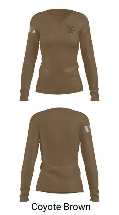 NMCB 4 61250652 Women's Long Sleeve V-neck Shirt - 16