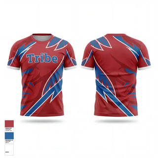 Old School Cotton Feel Shirt, Tribe, Baseball, Teamtime, Team time, sublimation, custom sports apparel, team uniforms, spirit wear, spiritwear, sports uniforms, custom shirts, team store, custom team store, fundraiser sports, apparel fundraiser