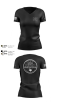 MMI TACTICAL 30952964 Women's Short Sleeve V-neck Shirt - 100