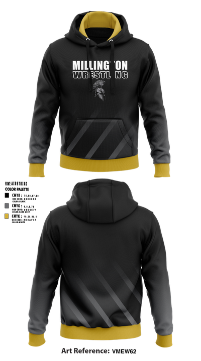 Millington Trojans 8159224 Hoodie - 1