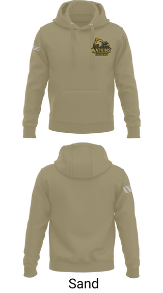 Hoodie, 252 EngineersWatkins Excavation, , Teamtime, Team time, sublimation, custom sports apparel, team uniforms, spirit wear, spiritwear, sports uniforms, custom shirts, team store, custom team store, fundraiser sports, apparel fundraiser