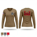 58th CEC 58290163 Women's Long Sleeve V-neck Shirt - 1