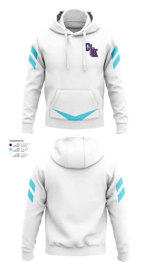 Hoodie, Columbia Knights Football, , Teamtime, Team time, sublimation, custom sports apparel, team uniforms, spirit wear, spiritwear, sports uniforms, custom shirts, team store, custom team store, fundraiser sports, apparel fundraiser