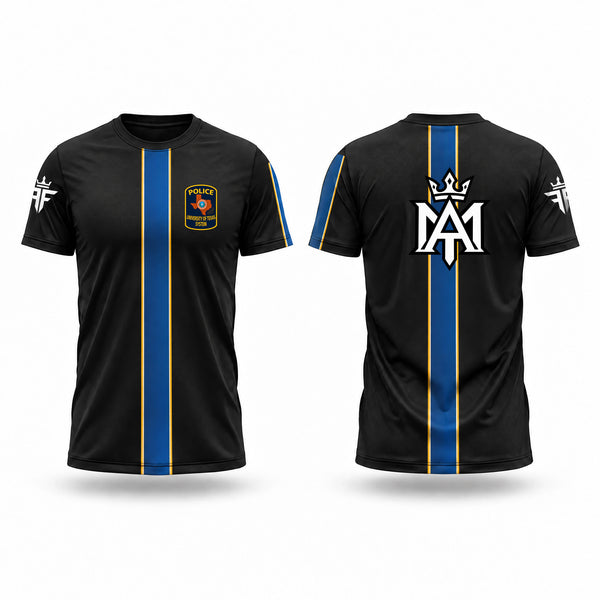 Old School Cotton Feel Shirt, UTSW POLICE, Police, Teamtime, Team time, sublimation, custom sports apparel, team uniforms, spirit wear, spiritwear, sports uniforms, custom shirts, team store, custom team store, fundraiser sports, apparel fundraiser
